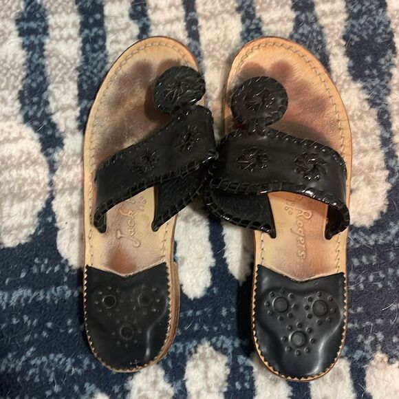 Jack Rogers, black, size 5 - Picture 1 of 4